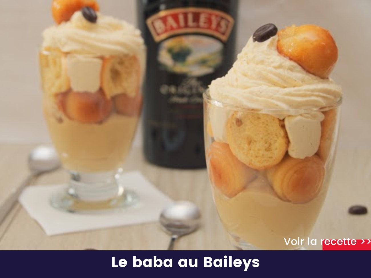 Le baba au Baileys